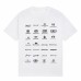 BALENClAGA  Men's T-Shirt Classic Logo Print Relaxed Crew Neck Comfortable and Versatile 