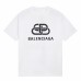 BALENClAGA Summer New Arrival Men's T-Shirt Classic Letter Print Relaxed Crew Neck Suitable for All Seasons BALENClAGA Summer New Arrival Men's T-Shirt Classic Letter Print Relaxed Crew Neck Suitable for All Seasons