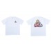 PALACE Arms and eyes Triangle-printed high-quality men's and women's casual 100 percent cotton short sleeves PALACE Arms and eyes Triangle-printed high-quality men's and women's casual 100 percent cotton short sleeves