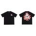 PALACE  Red Love Triangle-printed high-quality men's and women's casual 100 percent cotton short sleeves