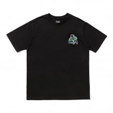 PALACE  Dragon and Triangle-printed high-quality men's and women's loose casual 100 percent cotton short sleeves