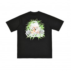 PALACE  Skull-printed high-quality men's and women's loose casual 100 percent cotton short sleeves