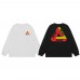 PALACE Two-color triangle LOGO printing men's and women's loose casual autumn and winter round neck sweaters PALACE Two-color triangle LOGO printing men's and women's loose casual autumn and winter round neck sweaters