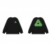 PALACE   Classic Stereo 3D Green Phantom Triangle LOGO printing men's and women's loose casual autumn and winter round neck sweaters