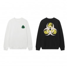 PALACE   Biochemical triangle back three ring LOGO printing men's and women's loose casual autumn and winter round neck sweaters