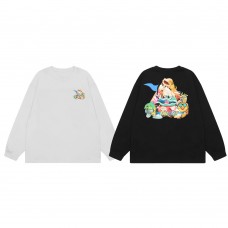 PALACE Cartoon monster LOGO printing men's and women's loose casual autumn and winter round neck sweaters