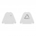 PALACE Classic Bone Letter Triangle LOGO printing men's and women's loose casual autumn and winter round neck sweaters PALACE Classic Bone Letter Triangle LOGO printing men's and women's loose casual autumn and winter round neck sweaters