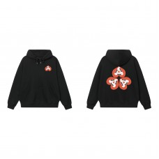 PALACE Love Petal and Letter Print Couple Loose Casual Autumn and Winter Hoodie Sweater