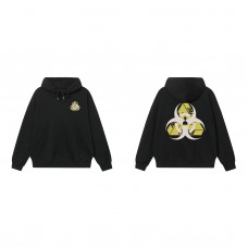 PALACE  Three-circle cross and monogram printed men's and women's couples loose casual autumn and winter hoodies