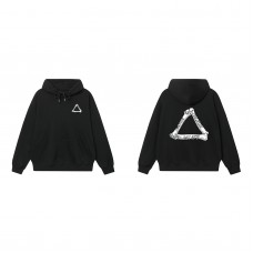 PALACE  A triangle of bones Printed Couple Loose Casual Autumn and Winter Hoodie Sweater