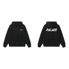 PALACE   Shaded letters Printed Couple Loose Casual Autumn and Winter Hoodie Sweater