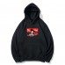 Supreme Casual fashion hoodie with kangaroo pockets, Dragon Ball collaboration print, loose and comfortable fit.