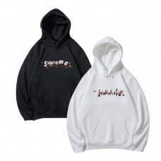 Supreme New Fashion Hoodie Trendy and Comfortable Playful Letter Print Couple's Style for Men and Women