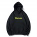 Supreme New Fashion Hoodie Trendy and Comfortable Green Letter Print Couple's Style for Men and Women Supreme New Fashion Hoodie Trendy and Comfortable Green Letter Print Couple's Style for Men and Women