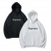 Supreme New Fashion Hoodie Trendy and Comfortable Minimalist Black Letter Print Couple's Style for Men and Women