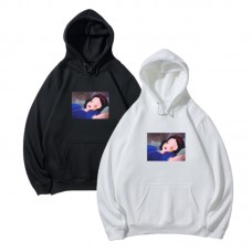 Supreme New Fashion Hoodie Trendy and Comfortable Snow White Print Couple's Style for Men and Women