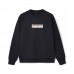 Supreme Grid-Patterned Logo Crewneck Sweatshirts (Black & White) – Intricate Checkered Print Detail Supreme Grid-Patterned Logo Crewneck Sweatshirts (Black & White) – Intricate Checkered Print Detail