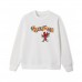 Supreme 3D Letter & Cartoon Chili Graphic Crewneck – Vibrant Character Print Supreme 3D Letter & Cartoon Chili Graphic Crewneck – Vibrant Character Print