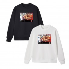 Supreme Prodigy Mobb Deep Album Cover Graphic Crewneck – Relaxed Fit & Plush Skin-Friendly Fabric (Black/White)