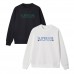 Supreme 'Nuova York' Retro Text Graphic Crewneck – Relaxed Fit & Cozy Breathable Fabric (Black/White)