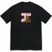 Supreme streetwear T-shirt, flip-flop print, loose and comfortable, fashion-forward Supreme streetwear T-shirt, flip-flop print, loose and comfortable, fashion-forward