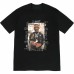 Supreme Streetwear T-Shirt, Portrait Letter Print, Relaxed Fit, Stylish and Trendy Supreme Streetwear T-Shirt, Portrait Letter Print, Relaxed Fit, Stylish and Trendy