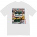 Supreme streetwear T-shirt, fun graffiti print, relaxed fit, comfortable, trendy and stylish. Supreme streetwear T-shirt, fun graffiti print, relaxed fit, comfortable, trendy and stylish.